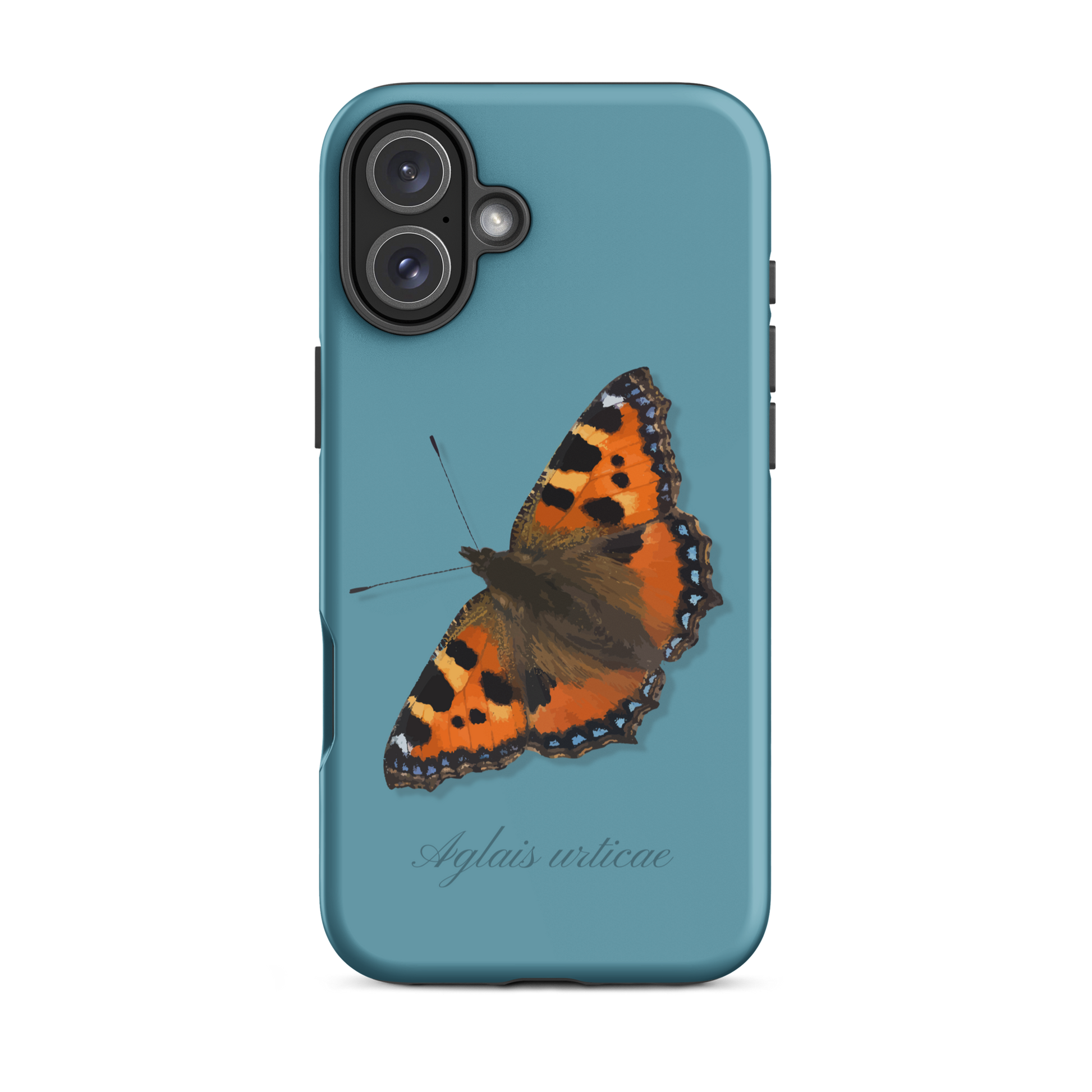 iPhone Handyhülle mit Fuchsdesign in Gletscherwasserblau