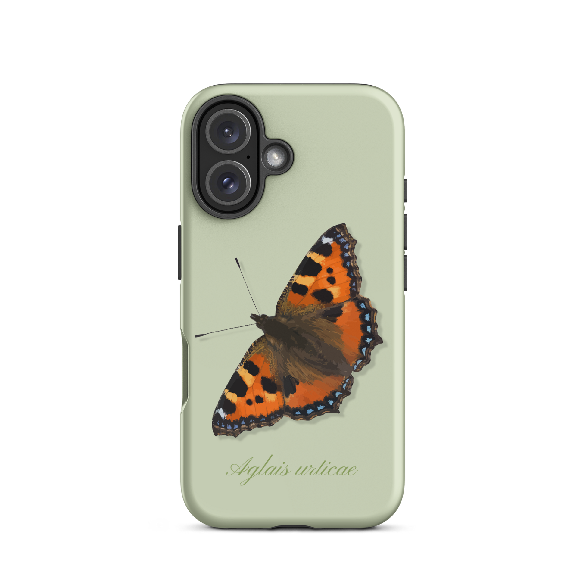 iPhone Handyhülle mit Fuchsdesign in Hellgrün, schützend und stilvoll