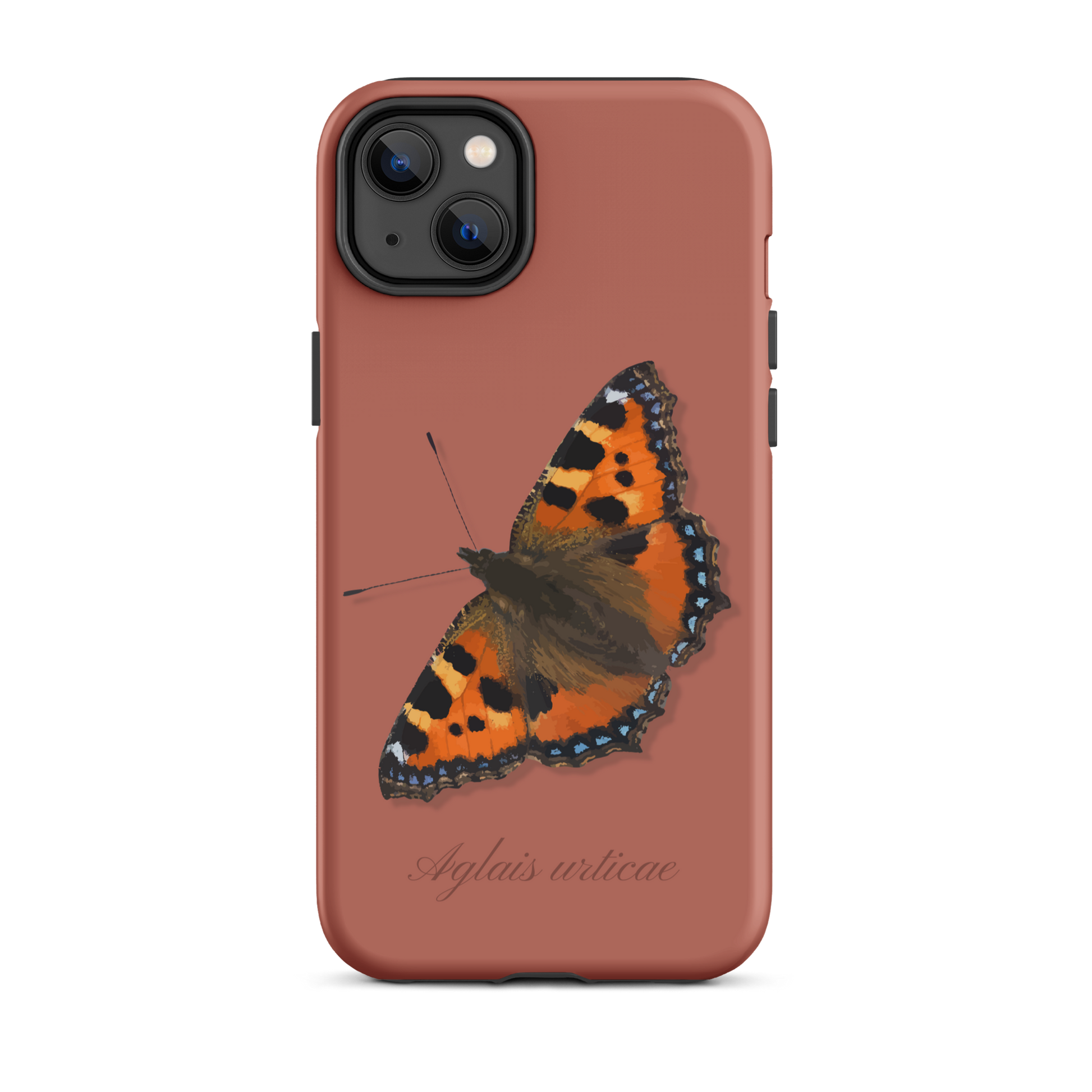 iPhone Case mit Fuchs-Motiv in Ziegelrot, Seitenansicht, passend für iPhone 11