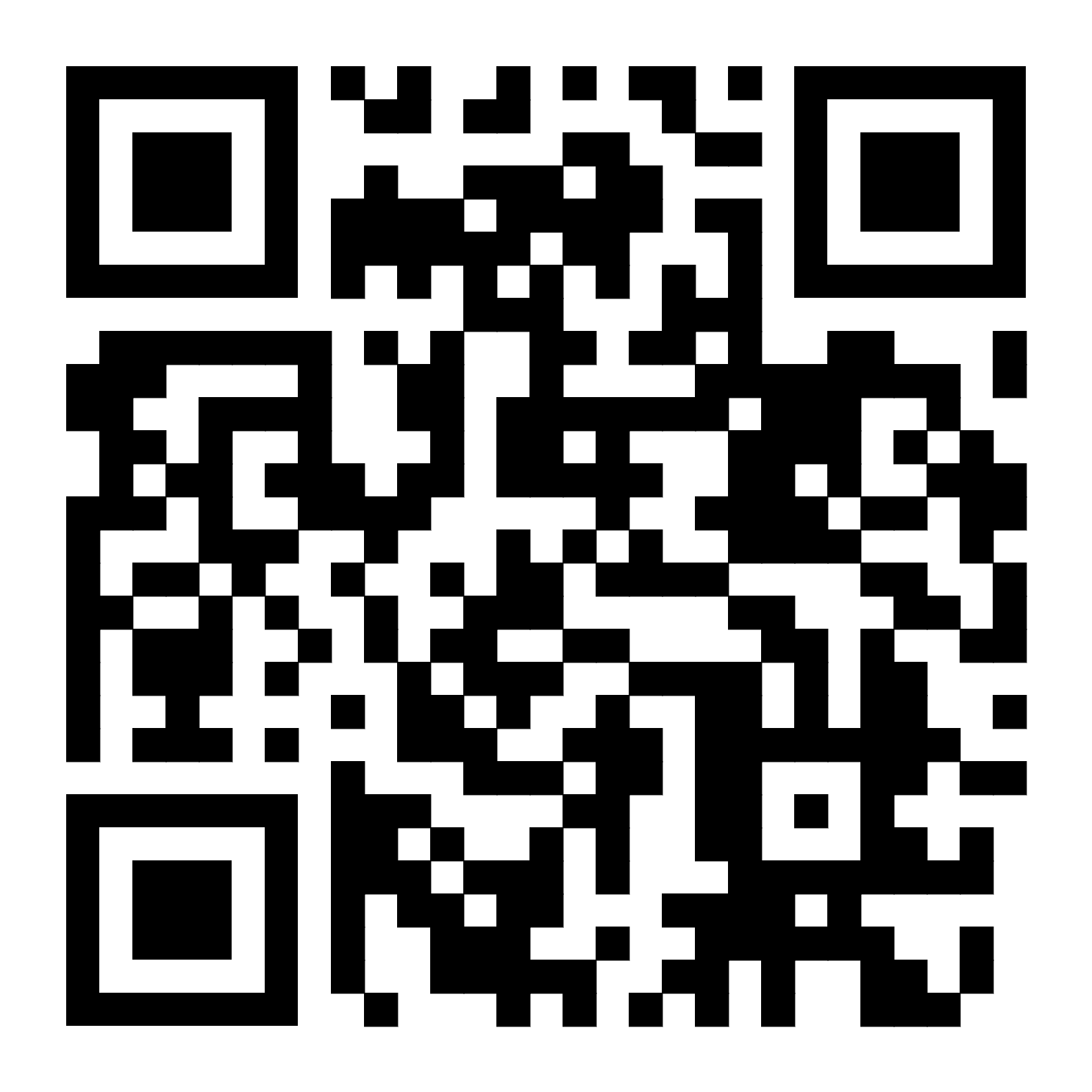 QR-Code zum öffnen der Wanderkarte in der SWISSTOPO App