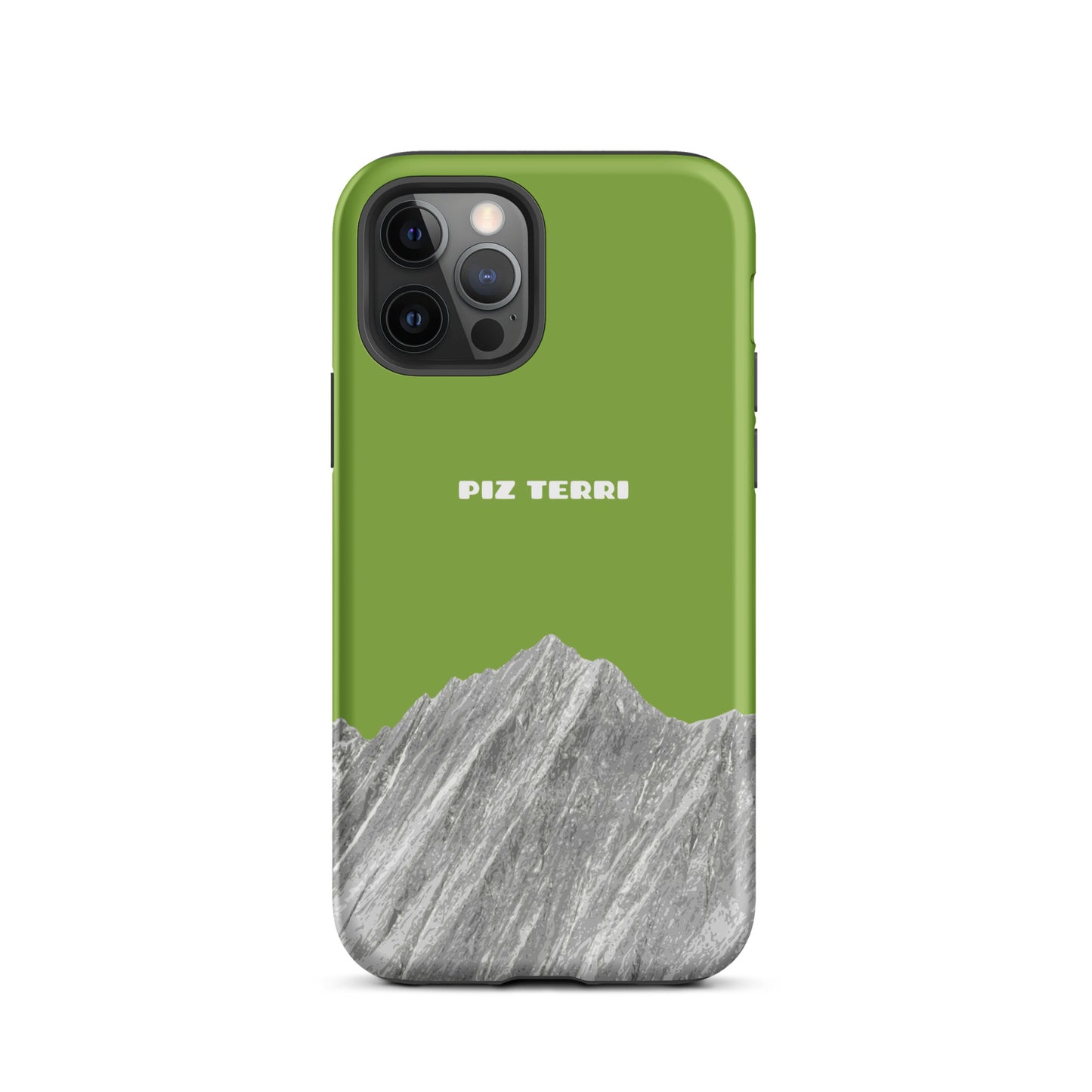 iPhone Case - Piz Terri - Gelbgrün