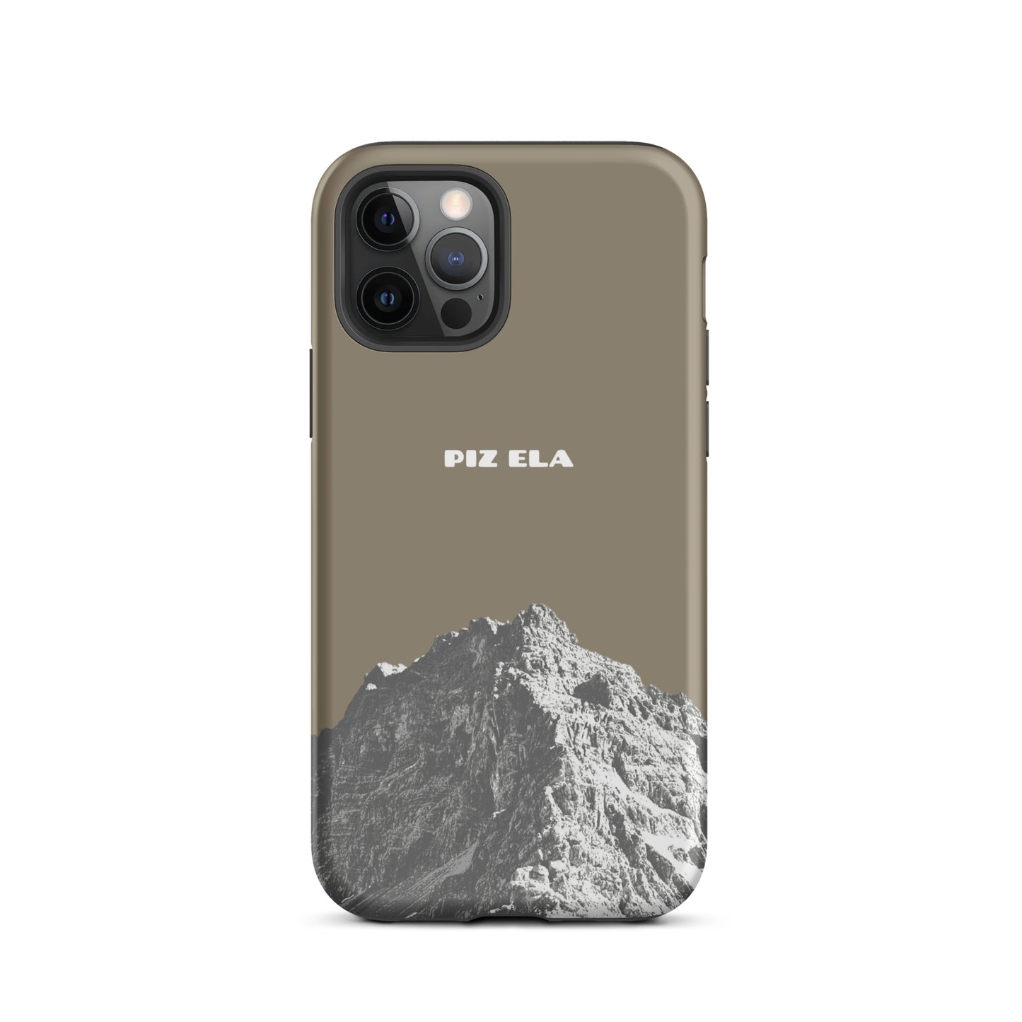 iPhone Case - Piz Ela - Graubraun