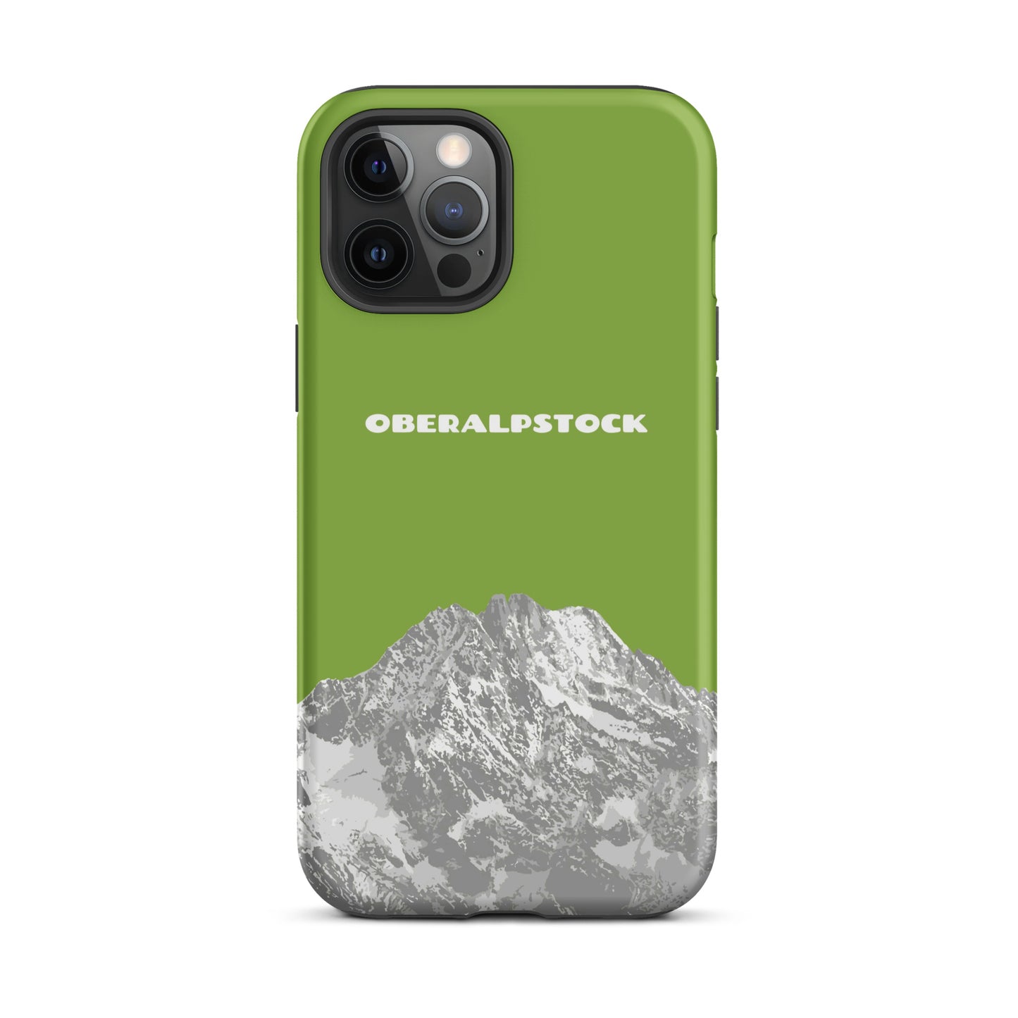 iPhone Case - Oberalpstock- Gelbgrün