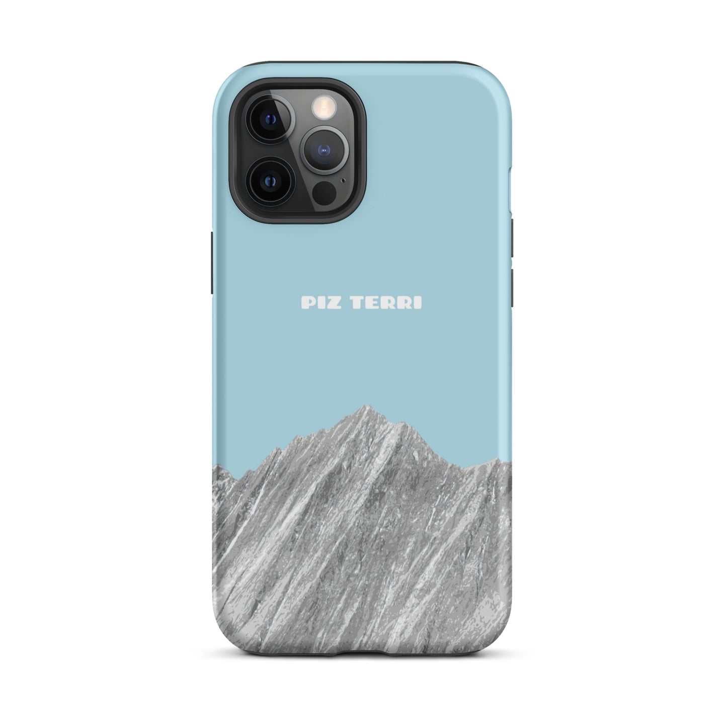 iPhone Case - Piz Terri - Hellblau