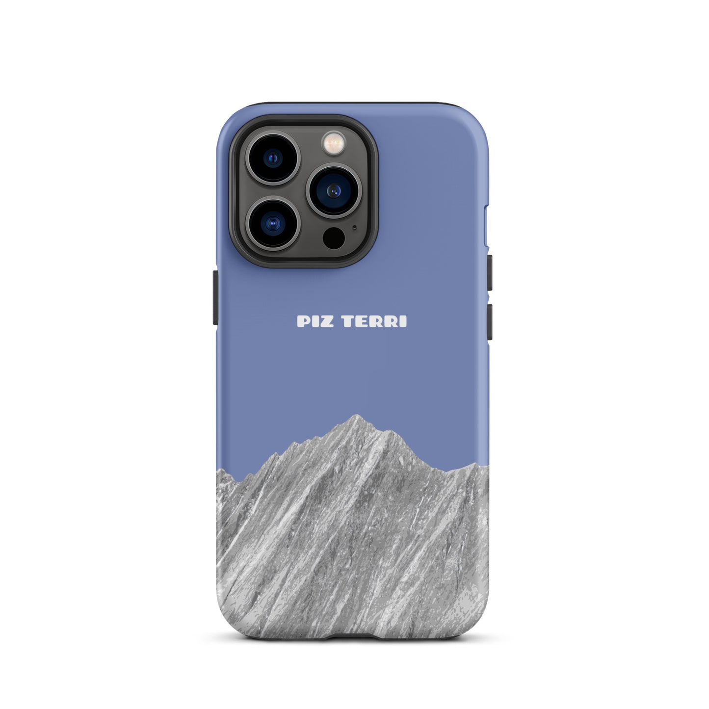 iPhone Case - Piz Terri - Pastellblau