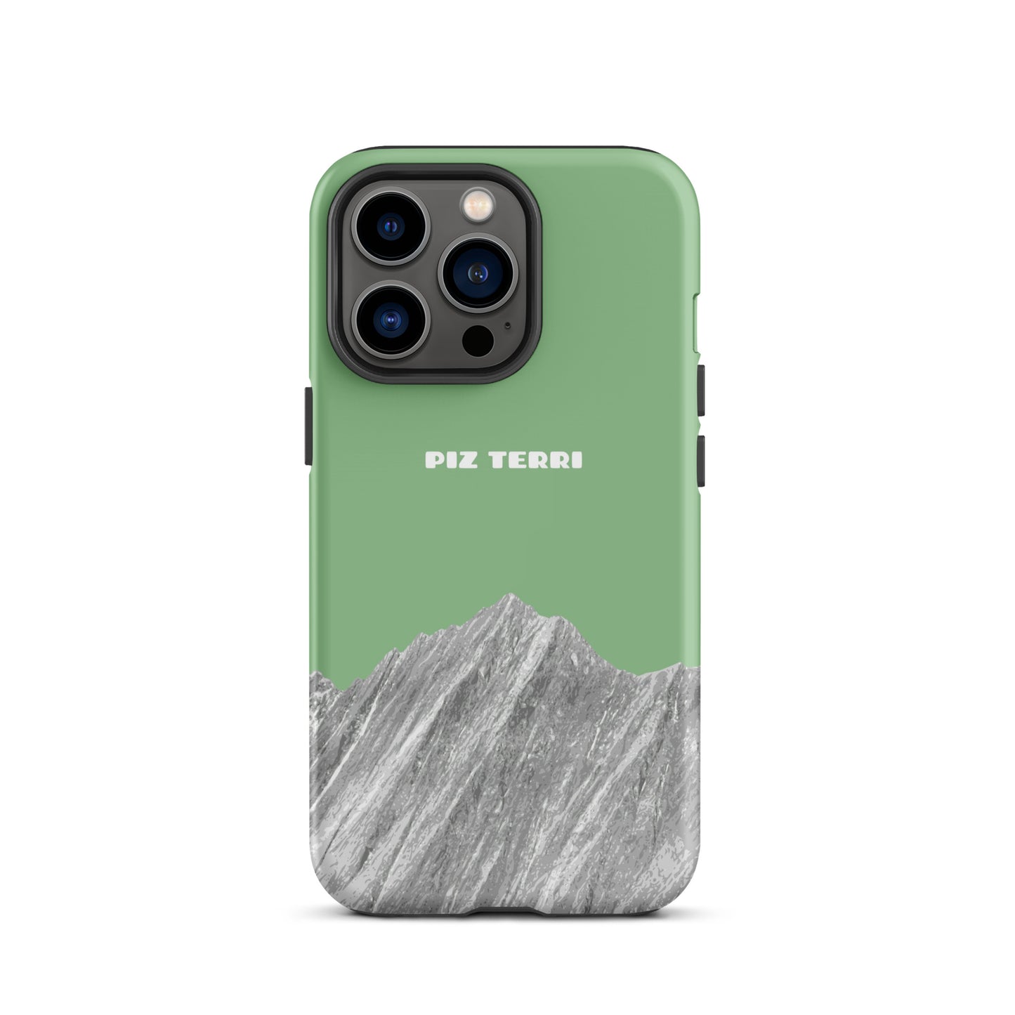 iPhone Case - Piz Terri - Hellgrün