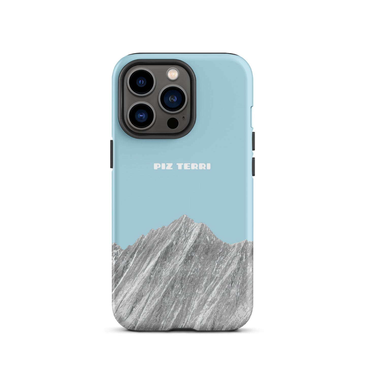 iPhone Case - Piz Terri - Hellblau