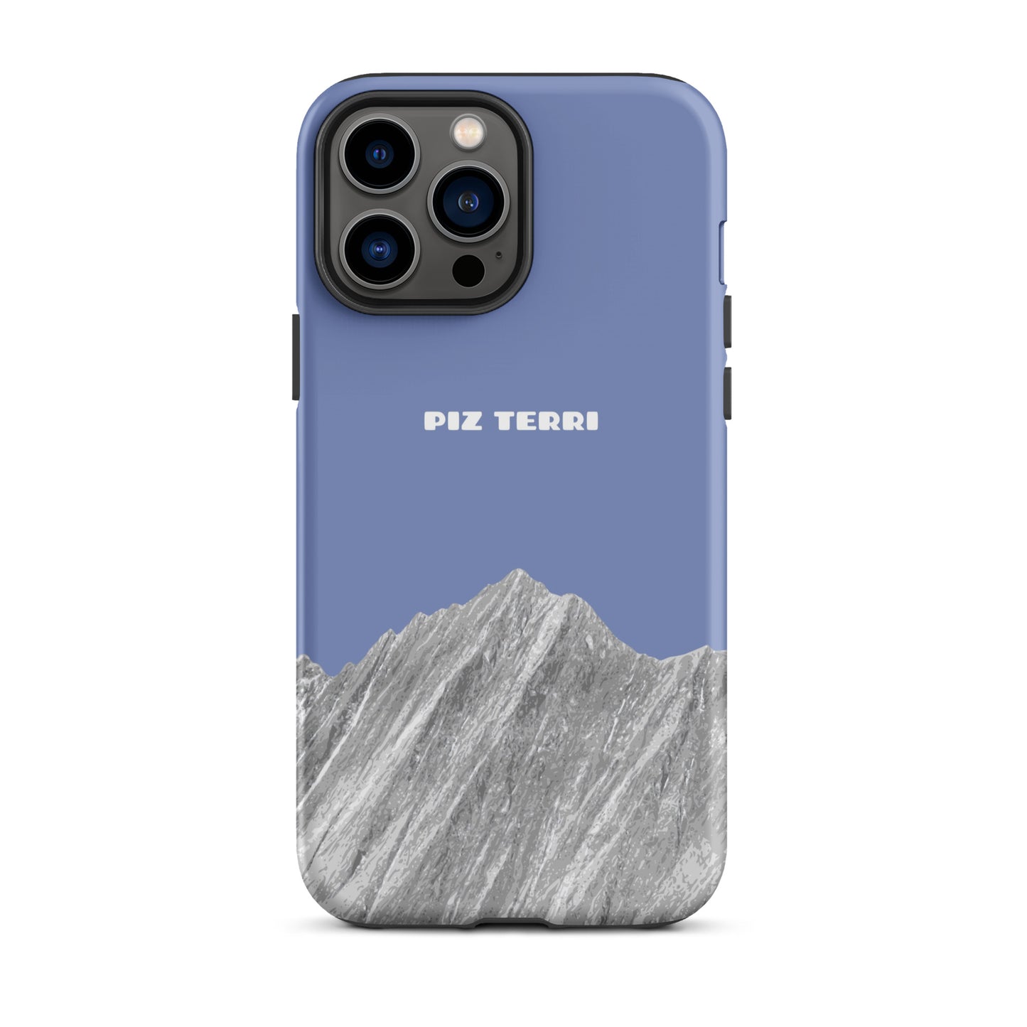 iPhone Case - Piz Terri - Pastellblau