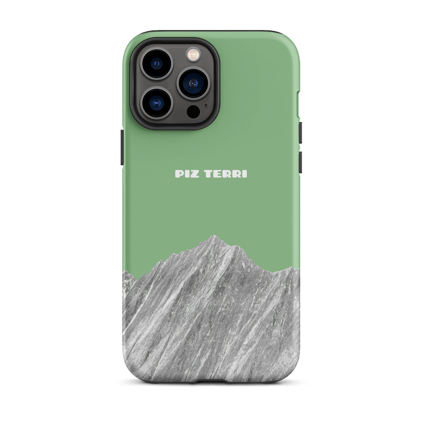 iPhone Case - Piz Terri - Hellgrün