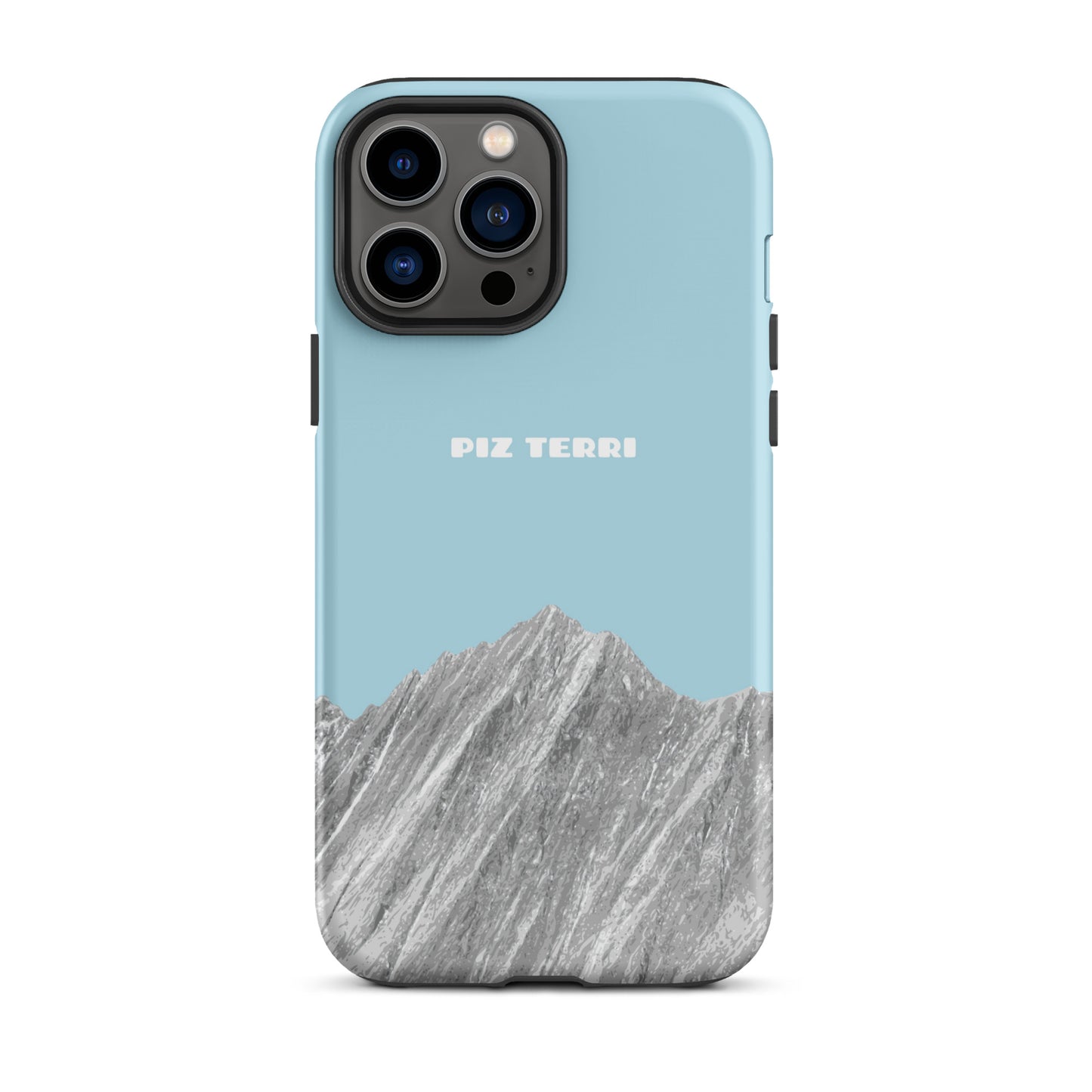 iPhone Case - Piz Terri - Hellblau