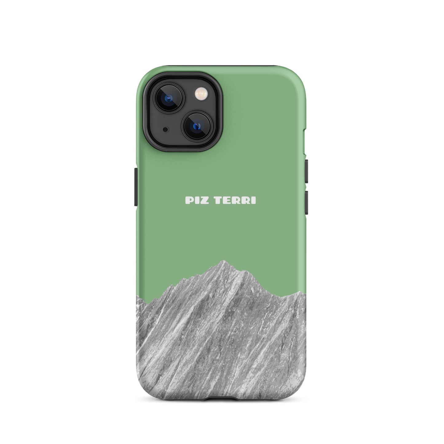 iPhone Case - Piz Terri - Hellgrün