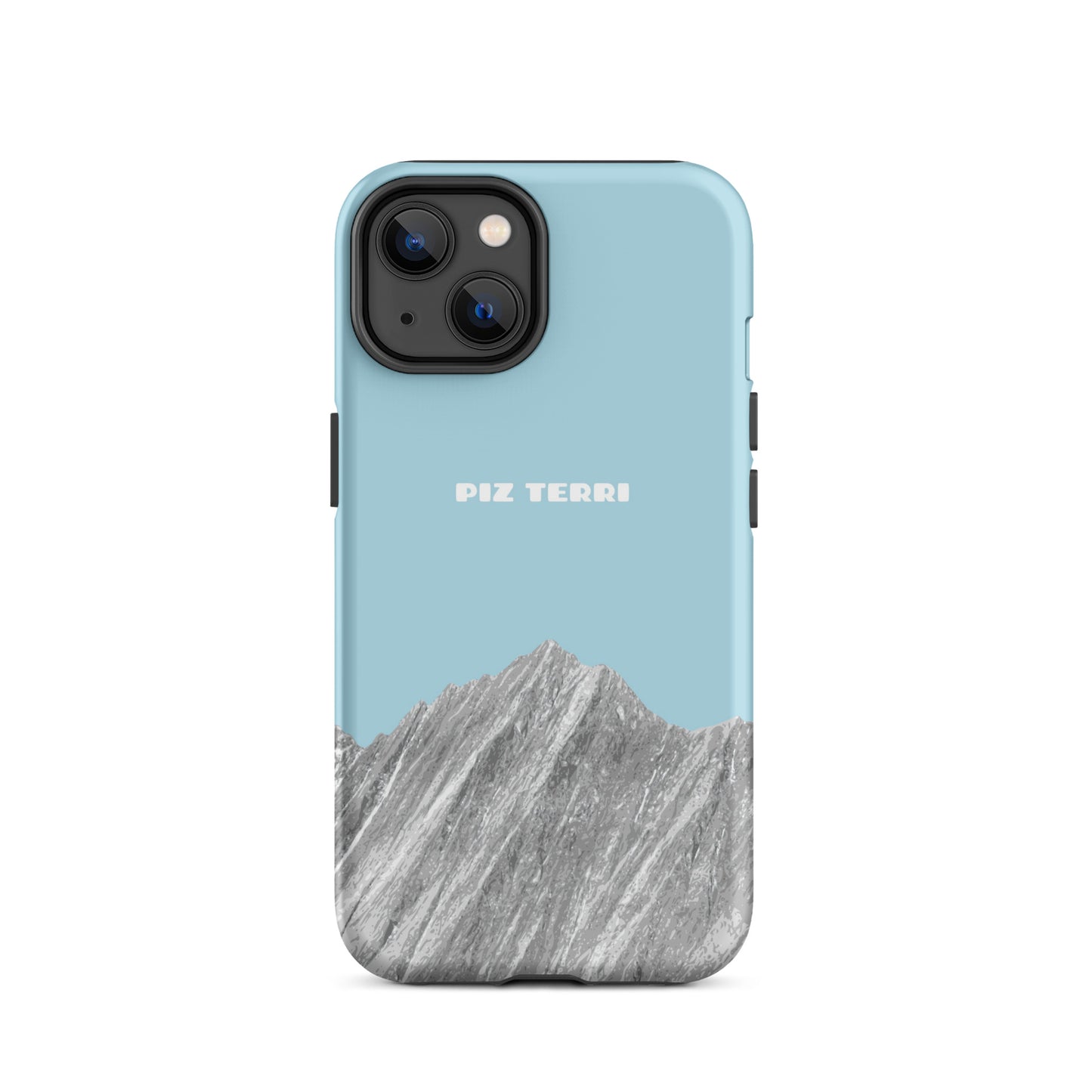 iPhone Case - Piz Terri - Hellblau