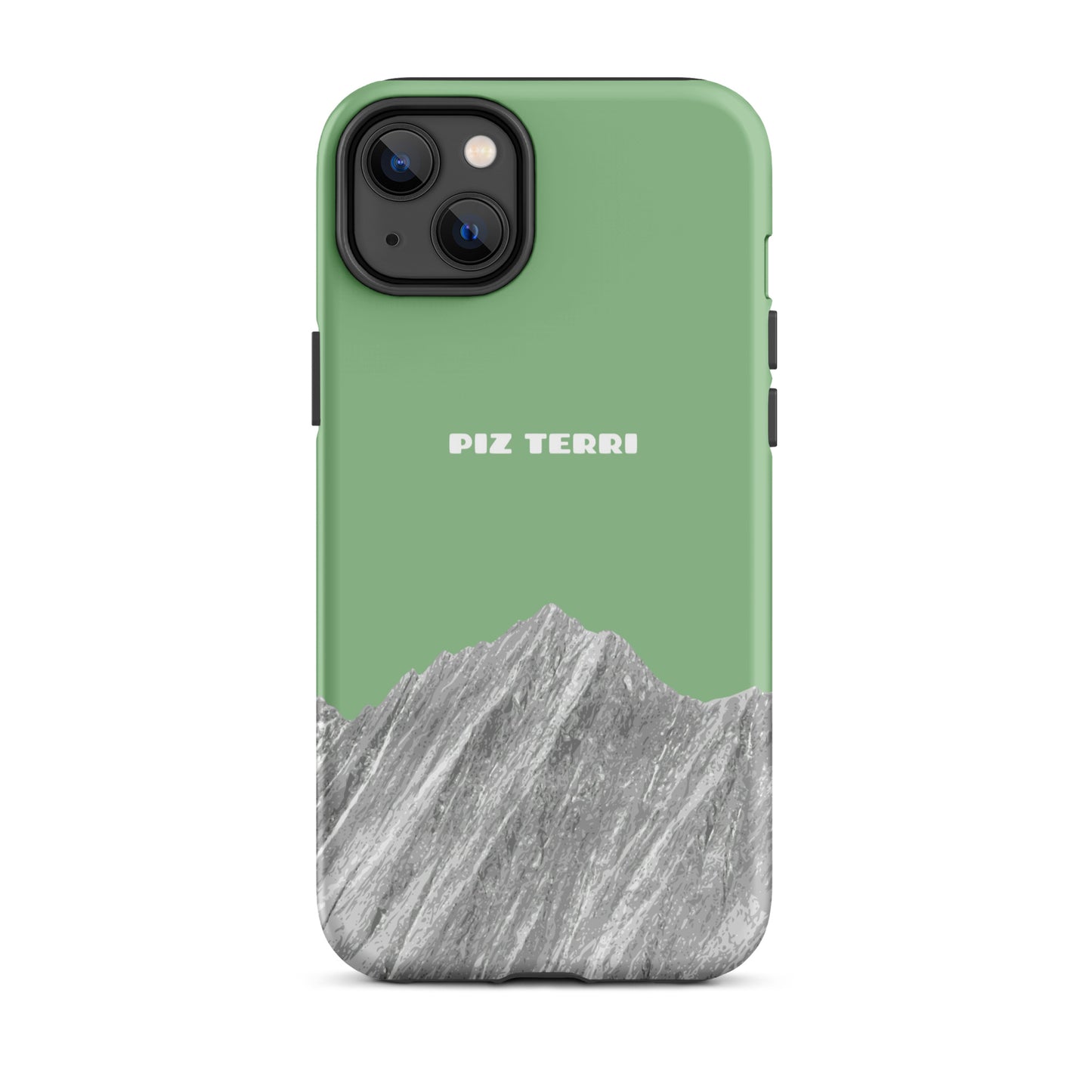 iPhone Case - Piz Terri - Hellgrün