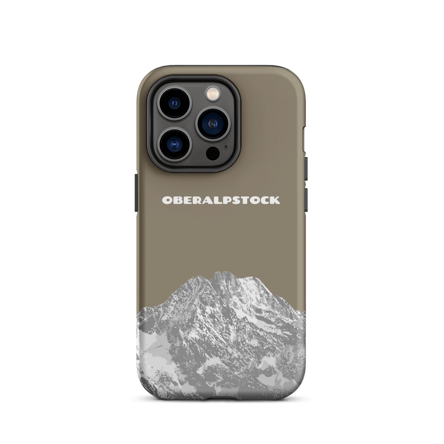 iPhone Case - Oberalpstock - Graubraun