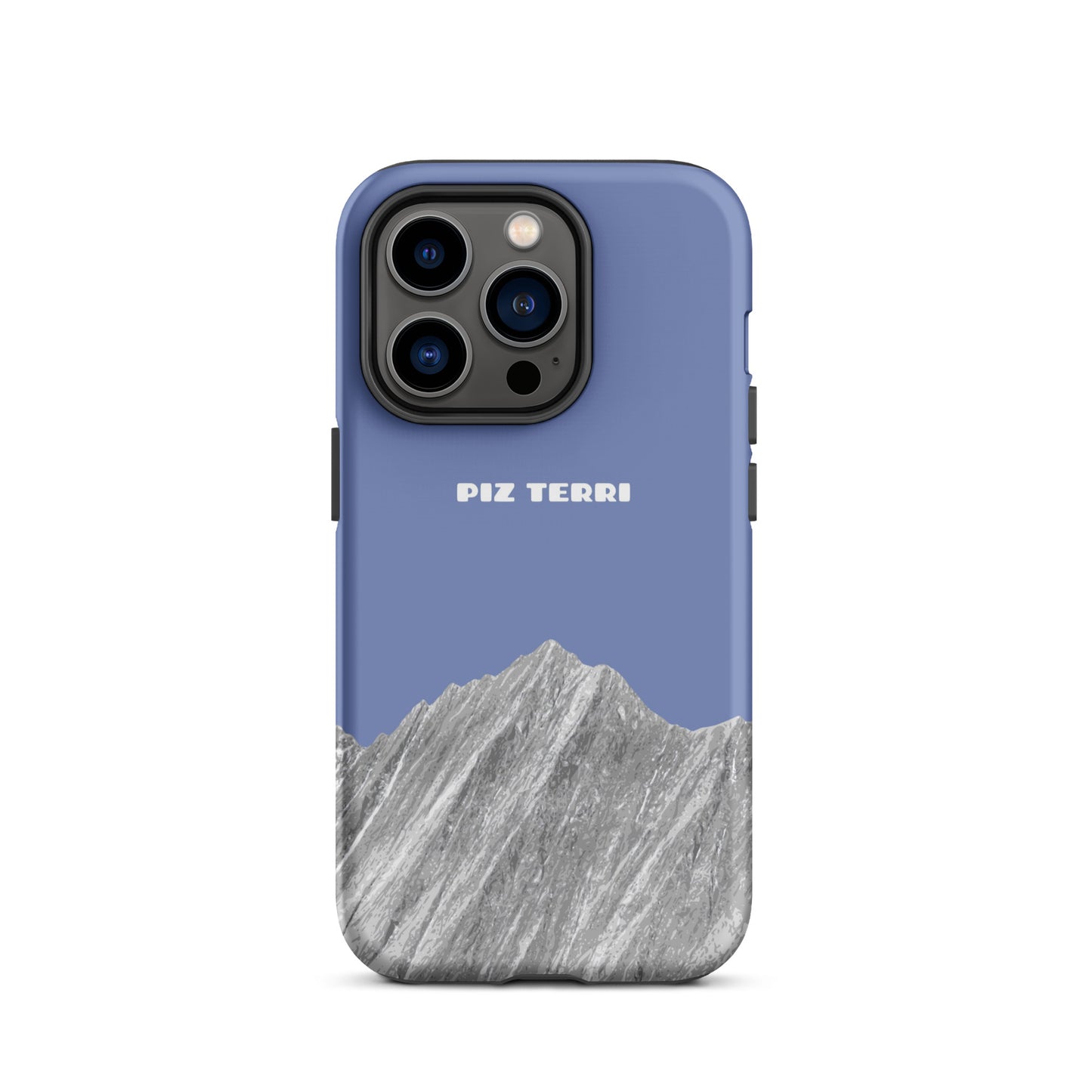 iPhone Case - Piz Terri - Pastellblau