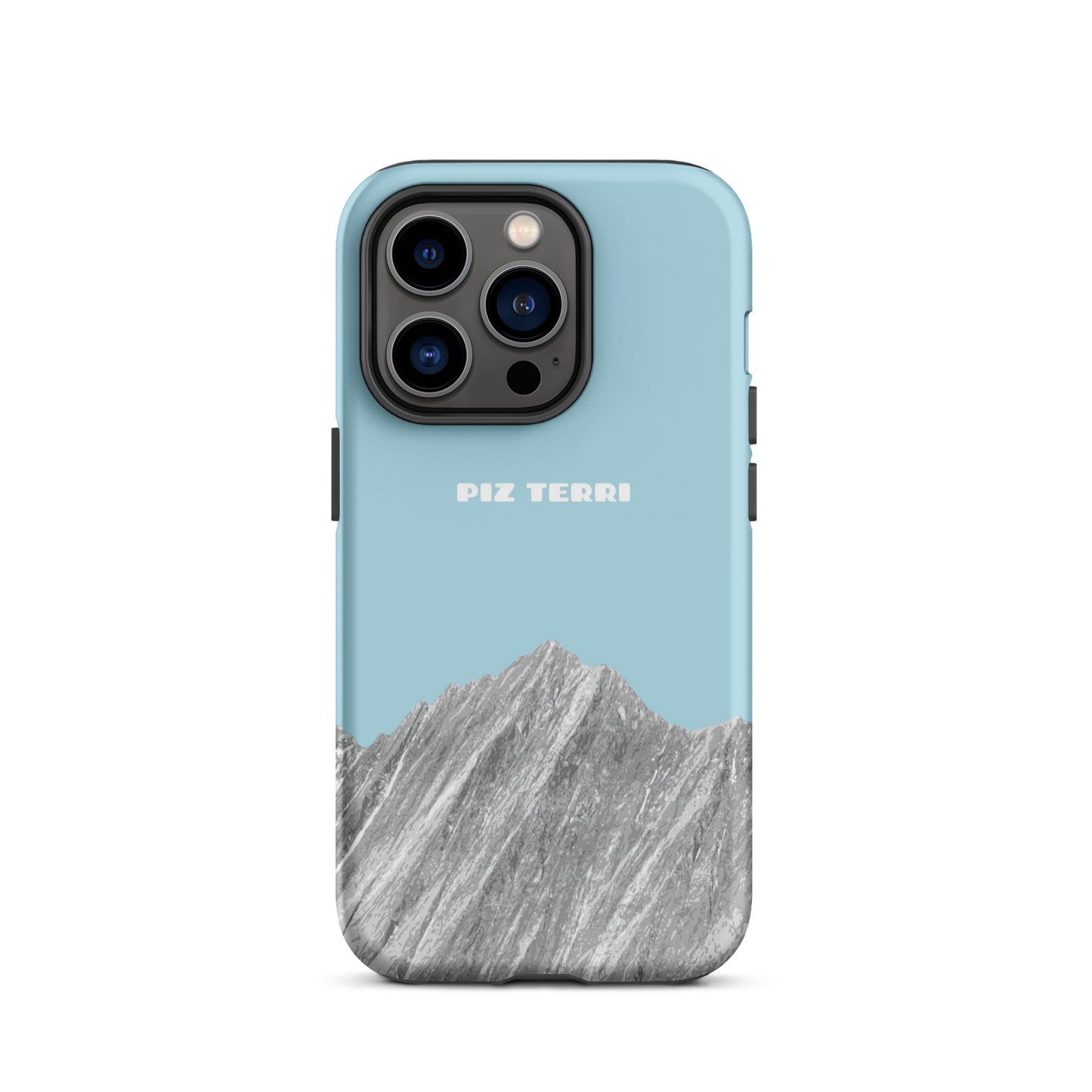 iPhone Case - Piz Terri - Hellblau