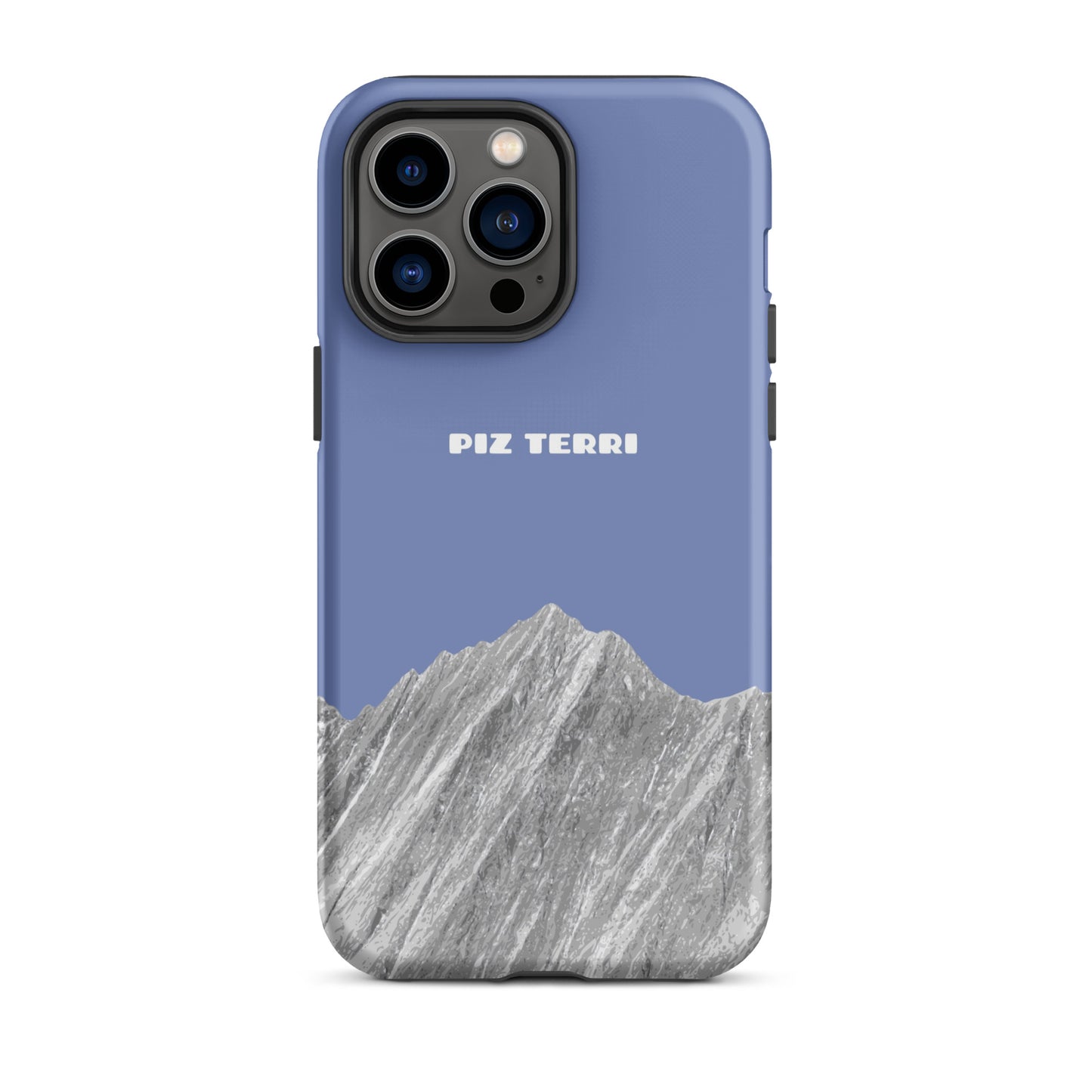 iPhone Case - Piz Terri - Pastellblau