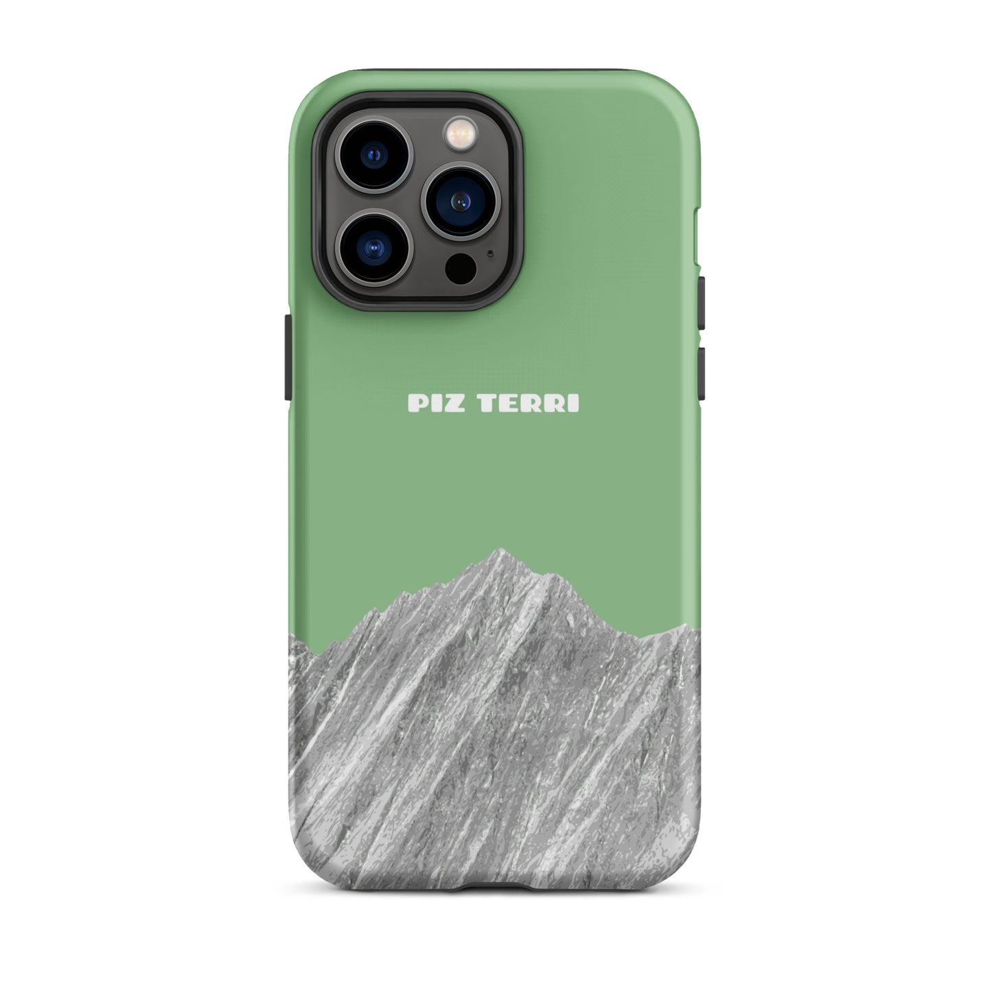 iPhone Case - Piz Terri - Hellgrün