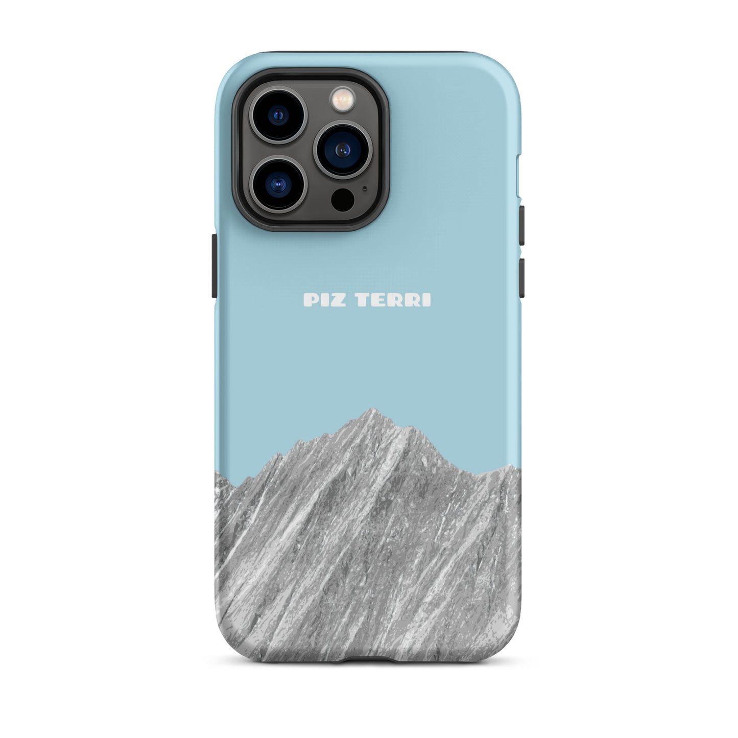 iPhone Case - Piz Terri - Hellblau