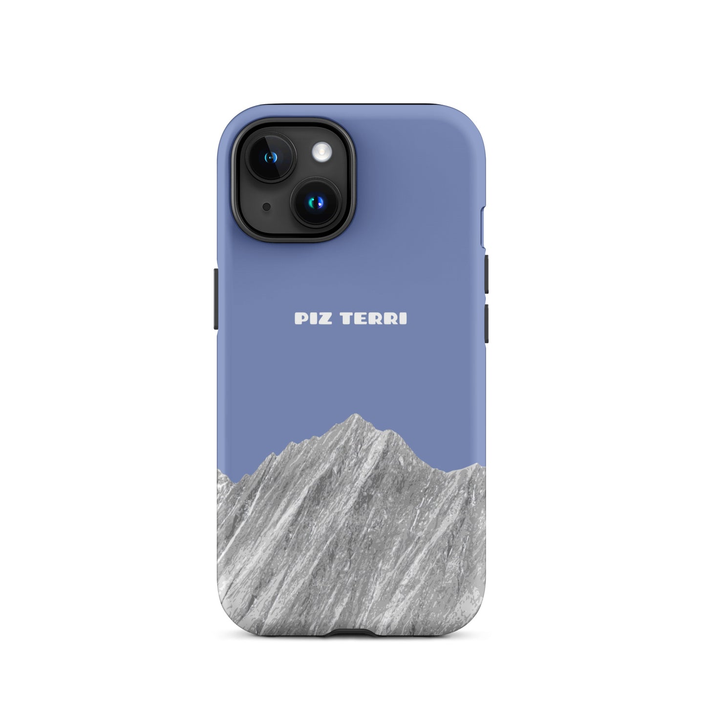 iPhone Case - Piz Terri - Pastellblau