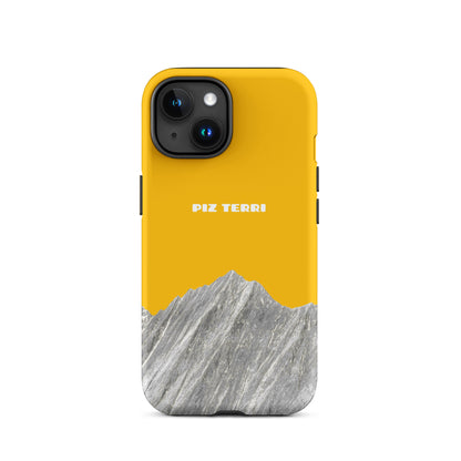 iPhone Case - Piz Terri - Goldgelb