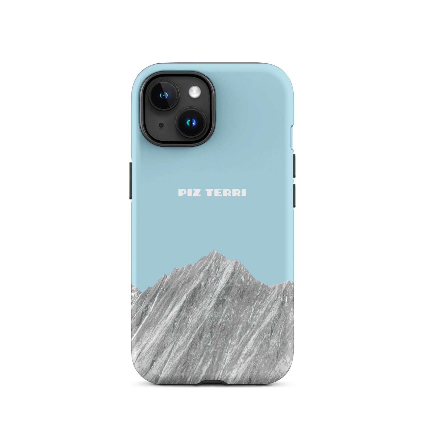 iPhone Case - Piz Terri - Hellblau