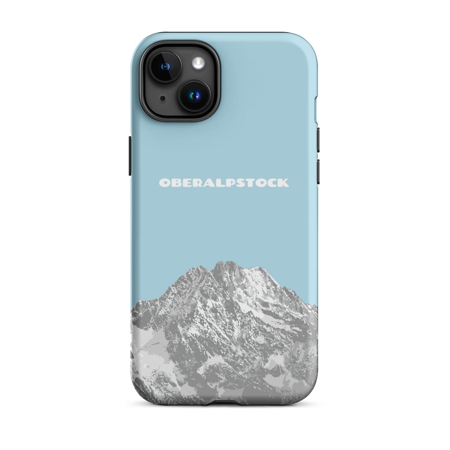 iPhone Case - Oberalpstock - Hellblau