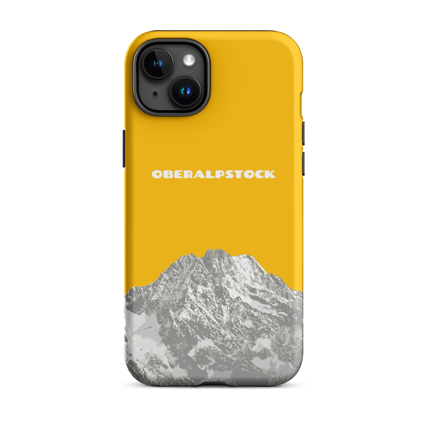 iPhone Case - Oberalpstock- Goldgelb