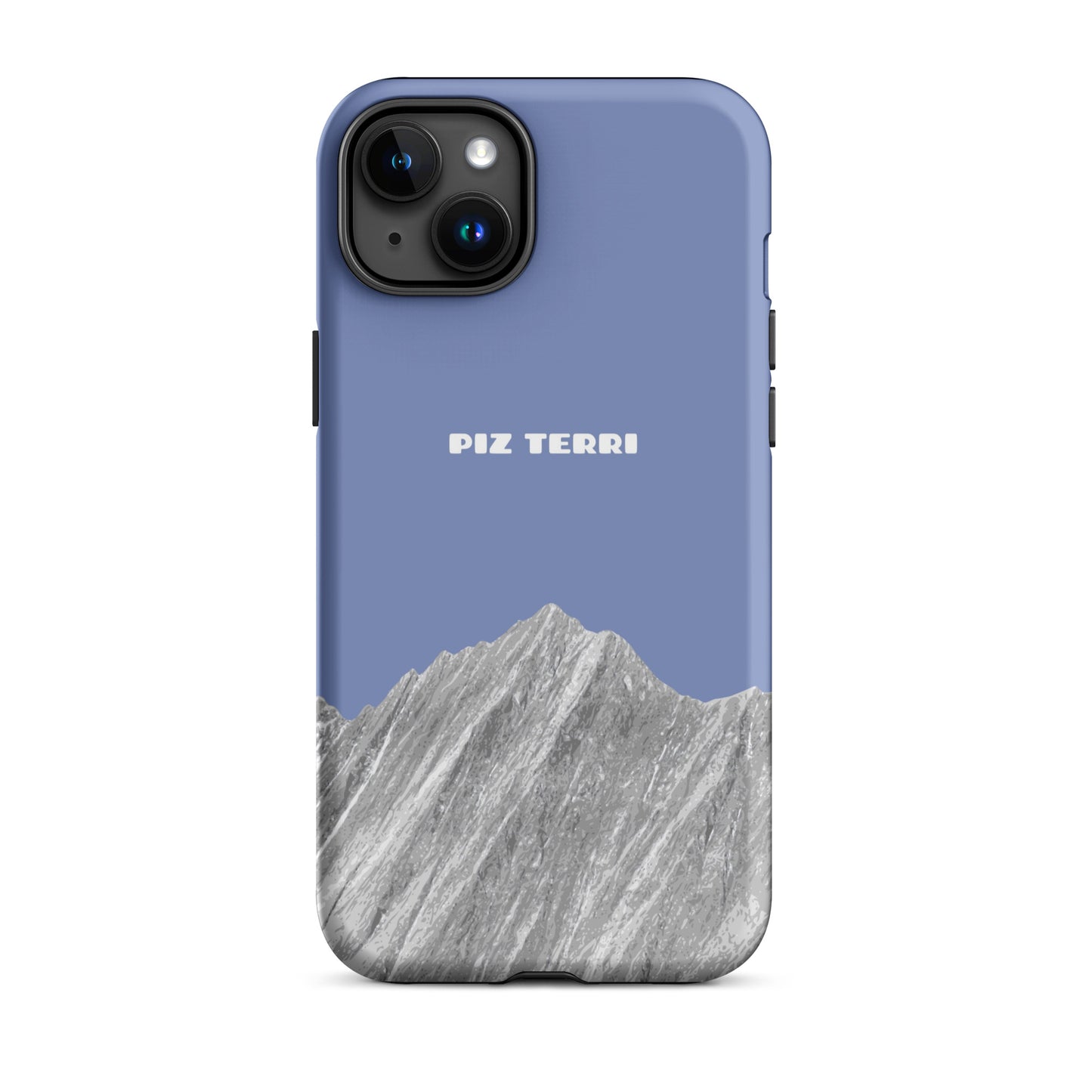 iPhone Case - Piz Terri - Pastellblau