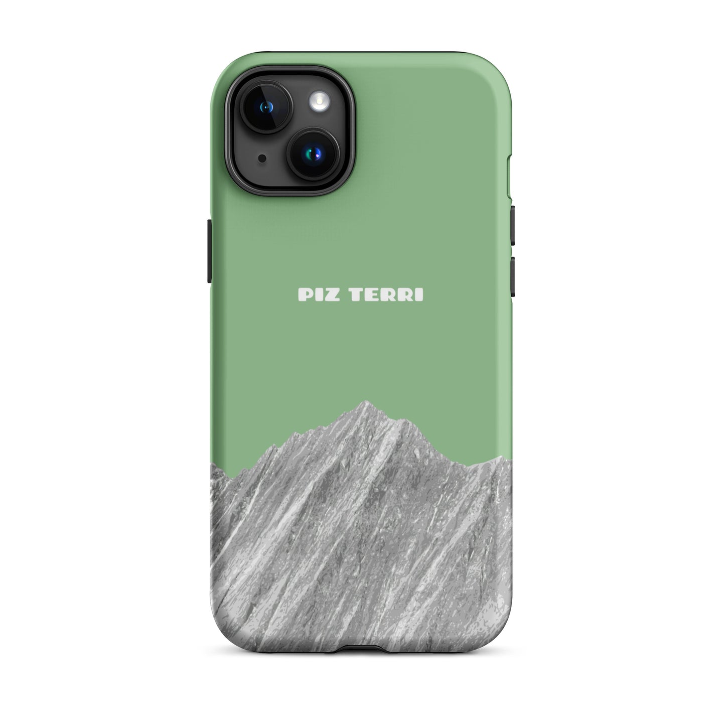 iPhone Case - Piz Terri - Hellgrün