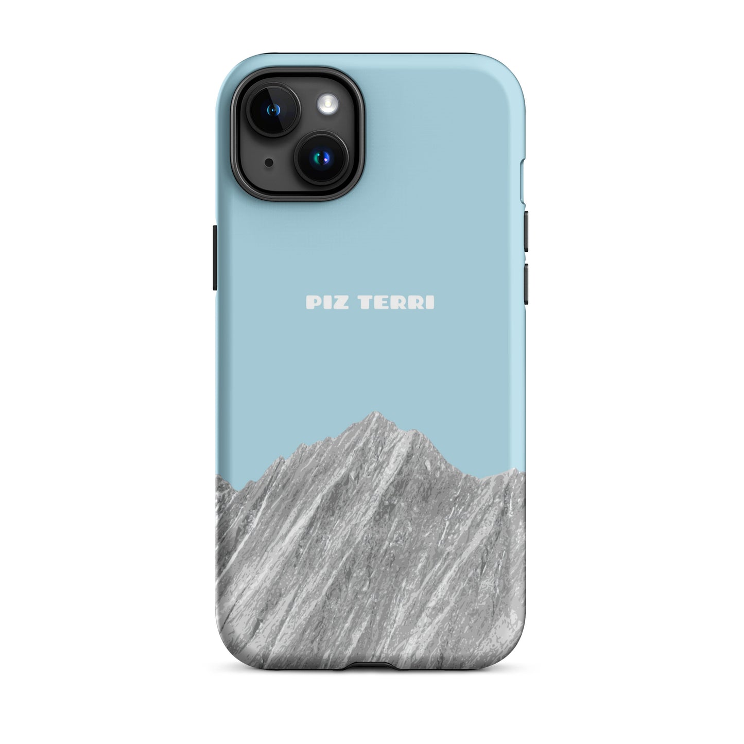 iPhone Case - Piz Terri - Hellblau