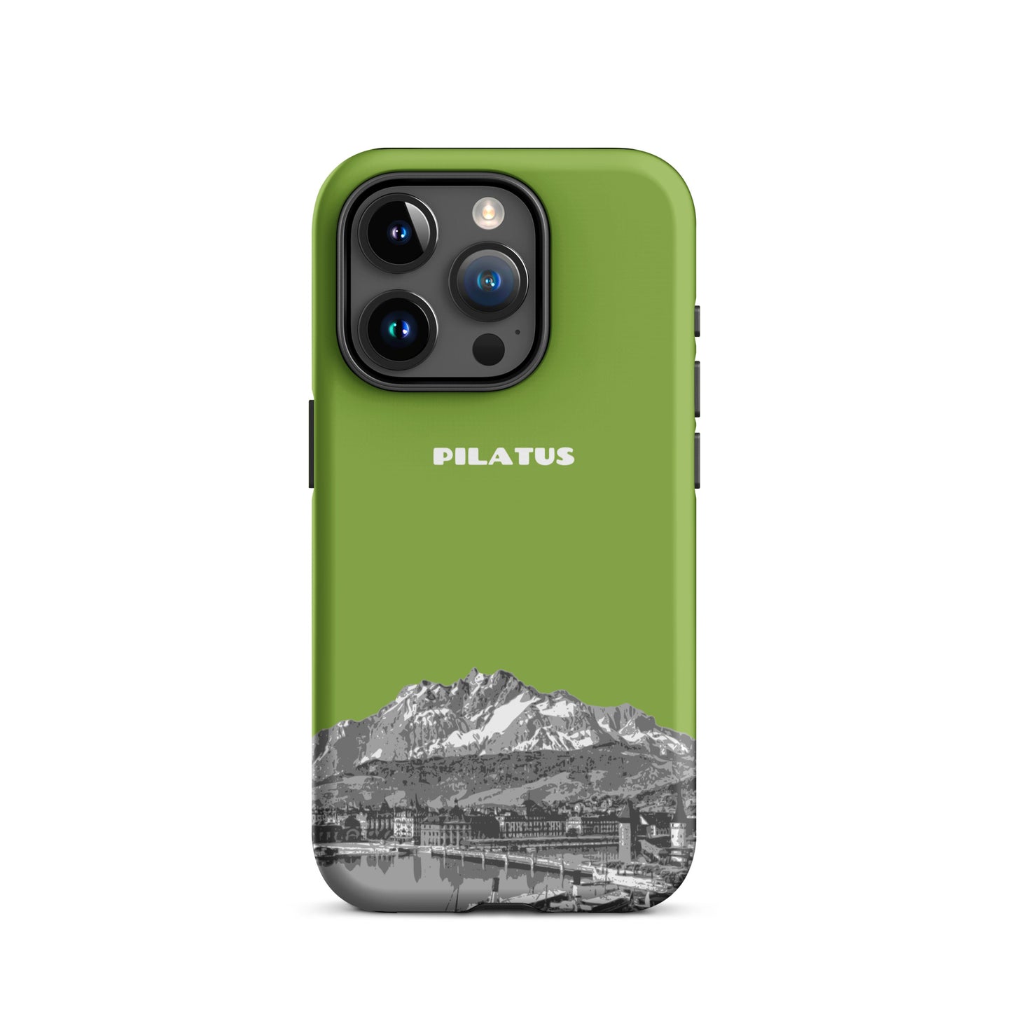iPhone Case - Pilatus - Gelbgrün