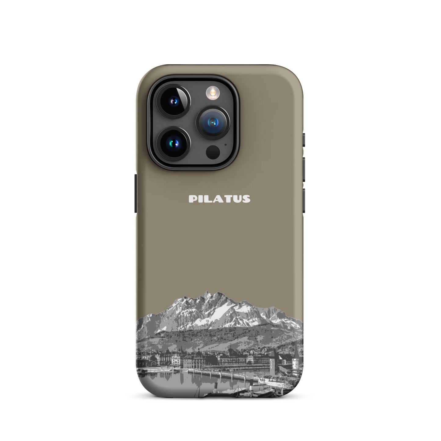 iPhone Case - Pilatus - Graubraun
