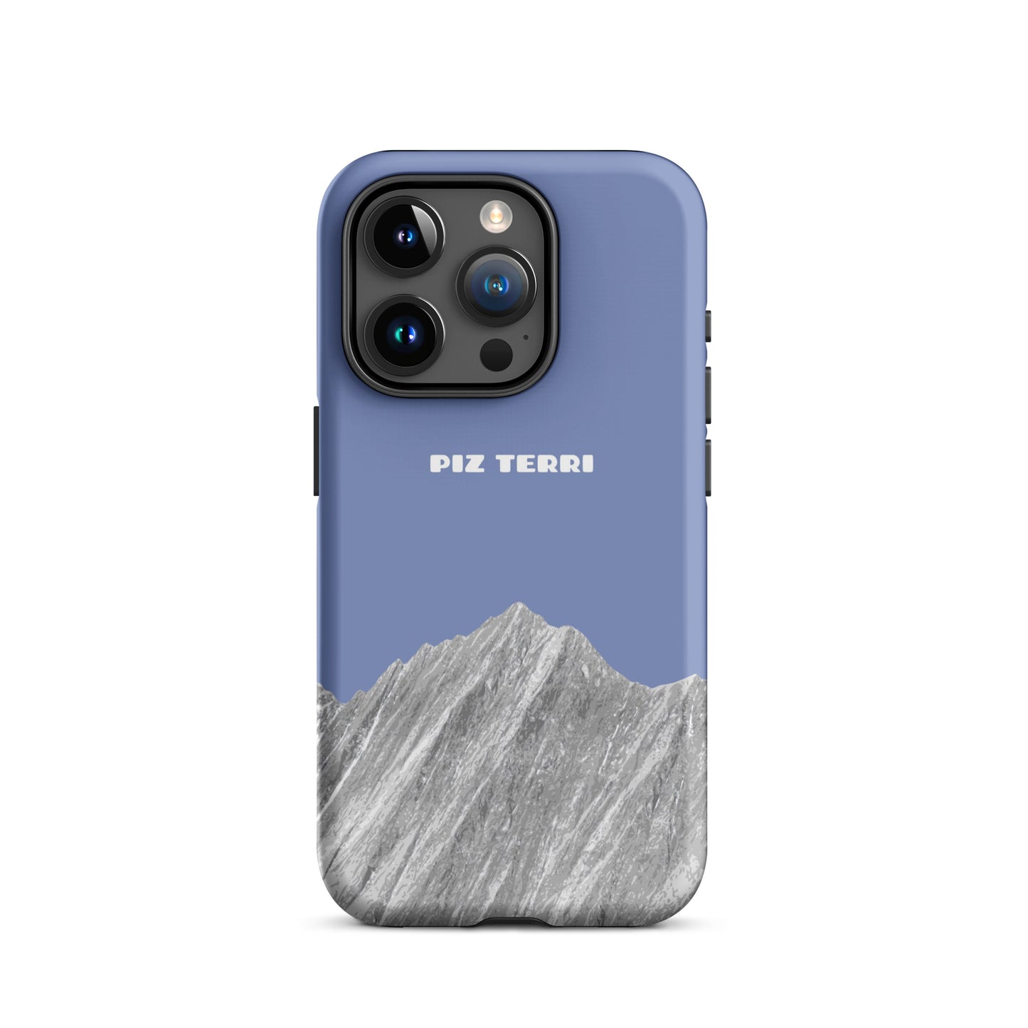 iPhone Case - Piz Terri - Pastellblau