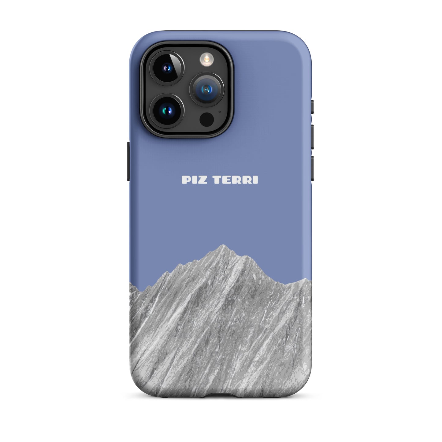 iPhone Case - Piz Terri - Pastellblau