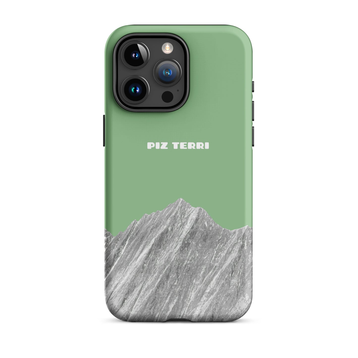 iPhone Case - Piz Terri - Hellgrün