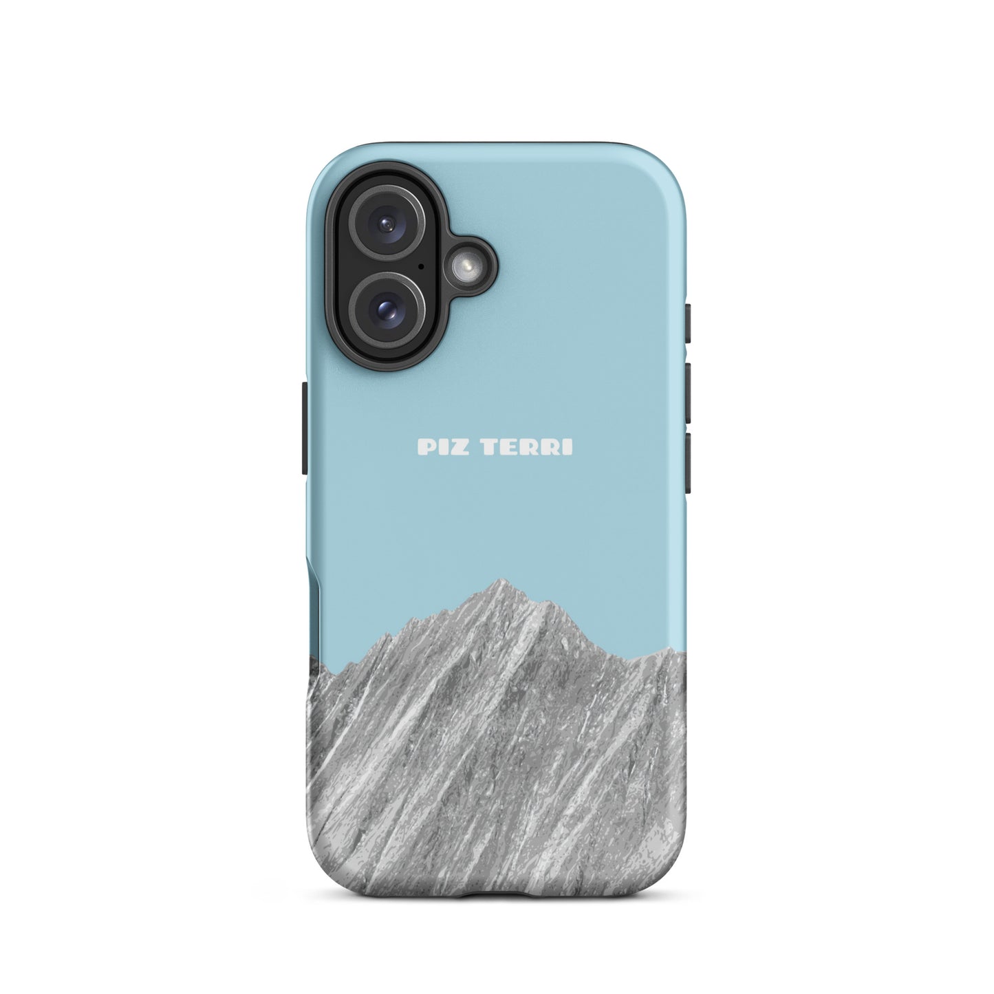 iPhone Case - Piz Terri - Hellblau