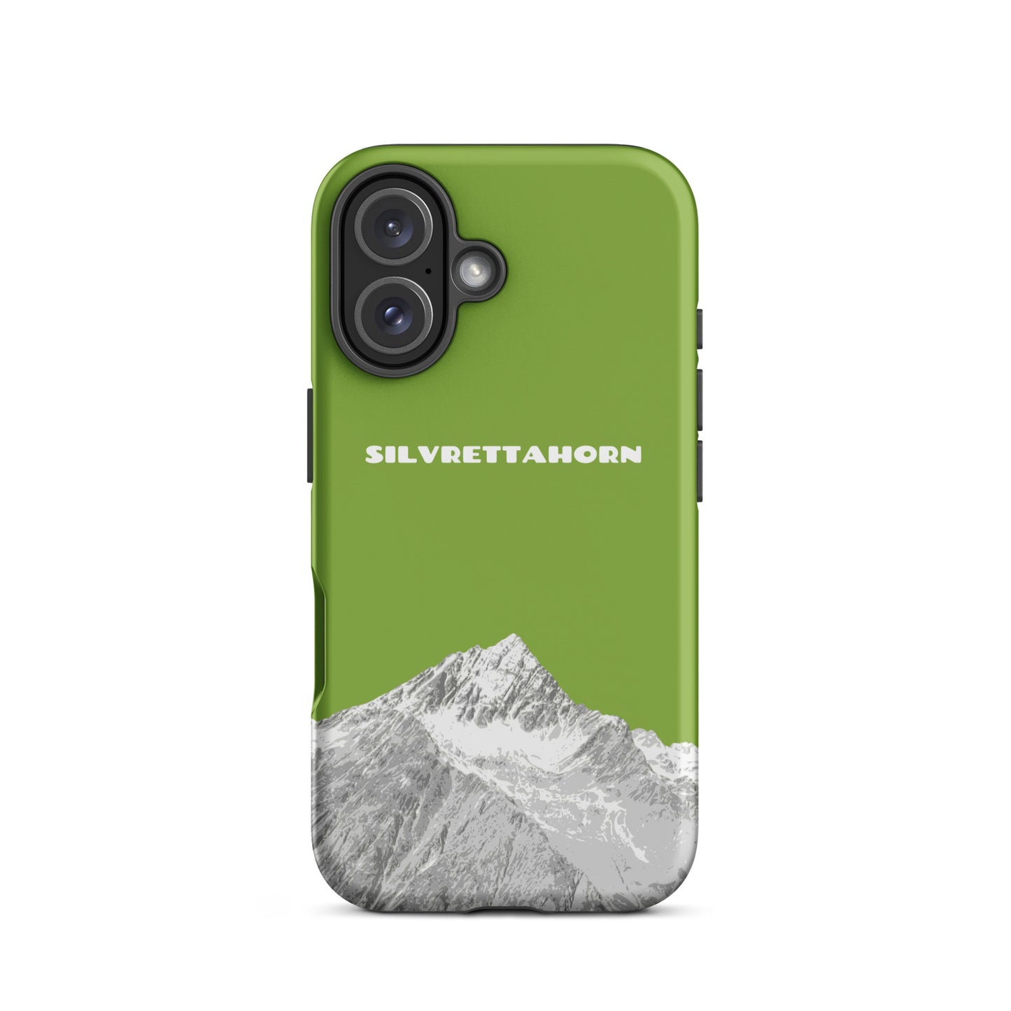 iPhone Case - Silvrettahorn - Gelbgrün