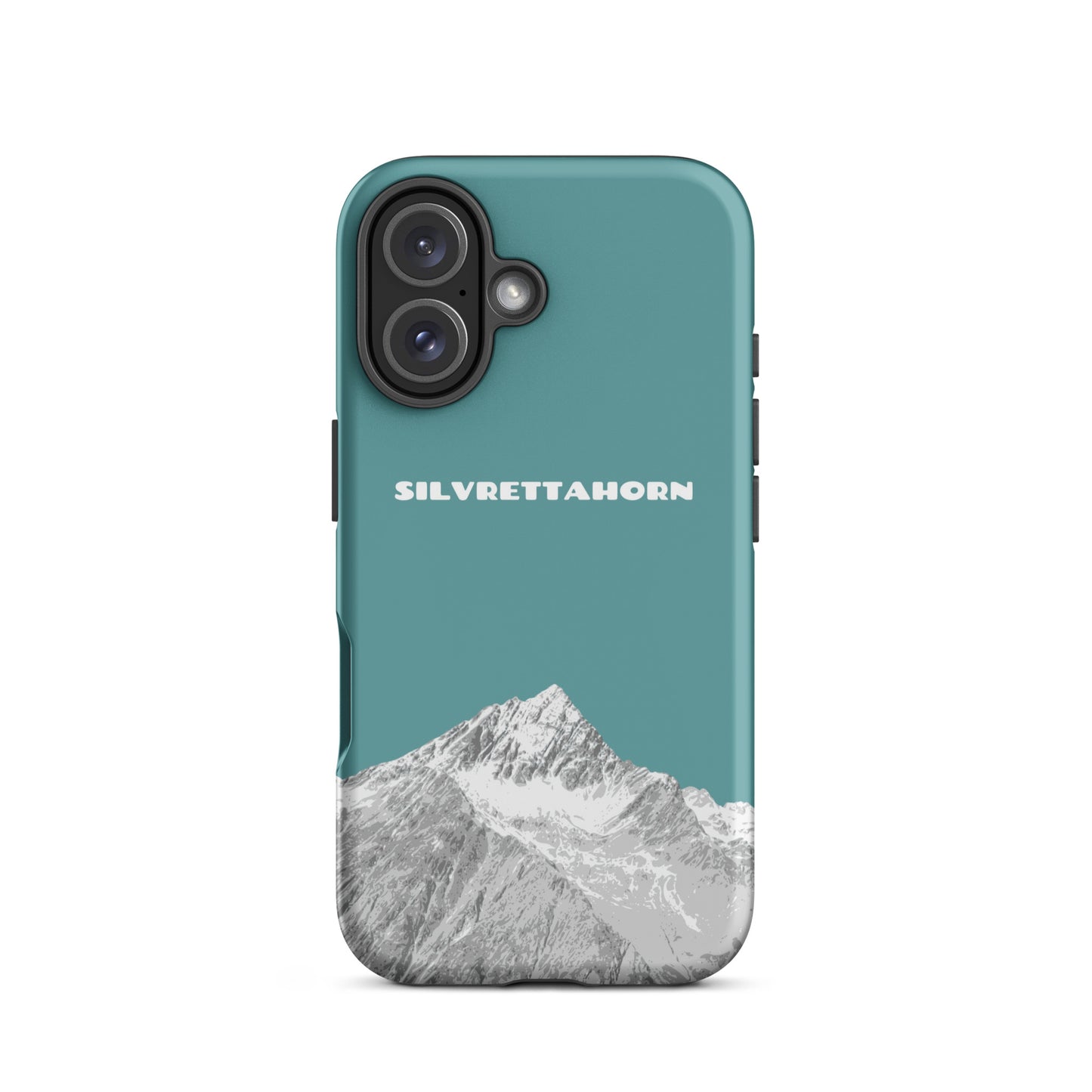 iPhone Case - Silvrettahorn - Kadettenblau