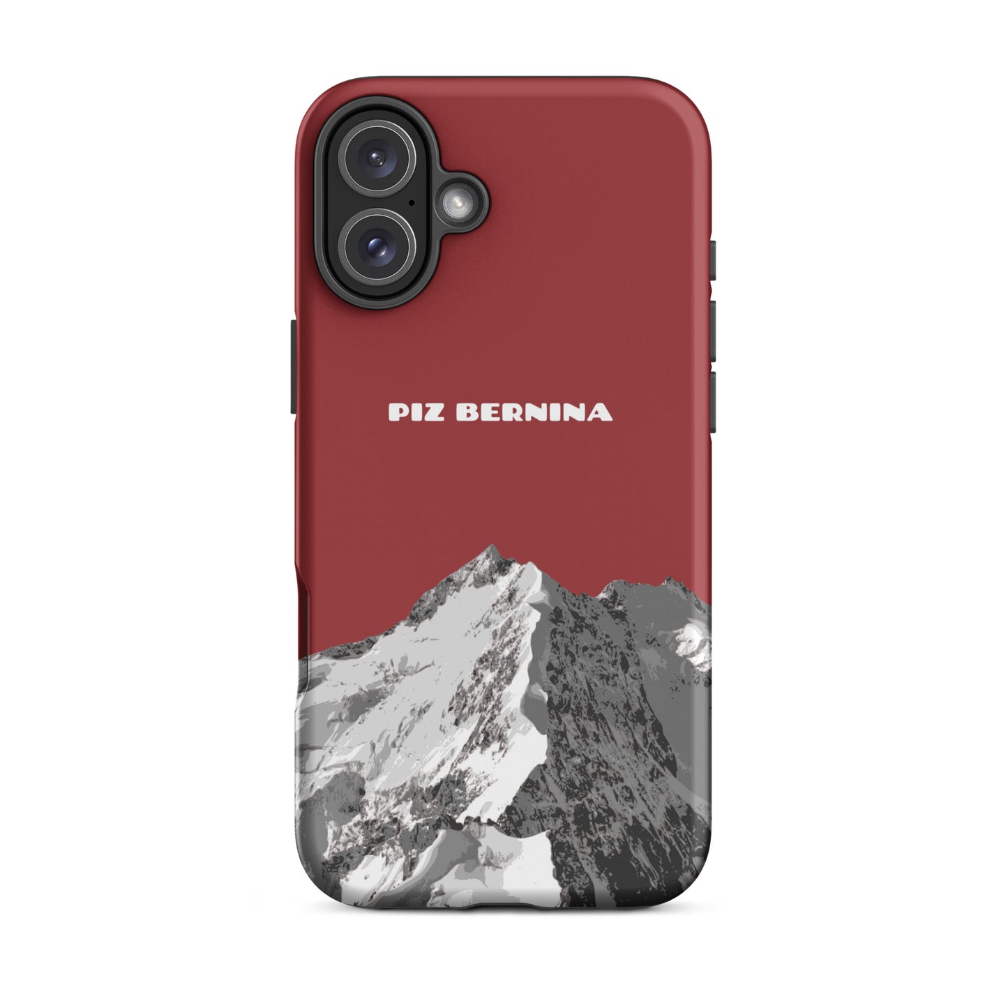 iPhone Case - Piz Bernina - Rot