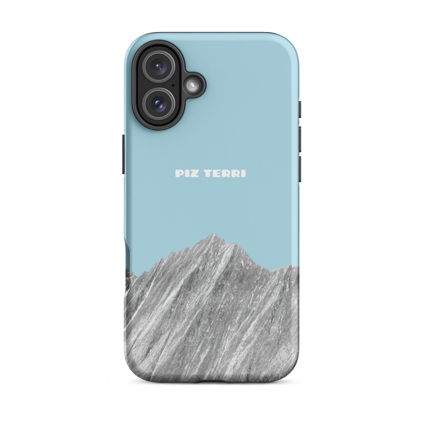 iPhone Case - Piz Terri - Hellblau