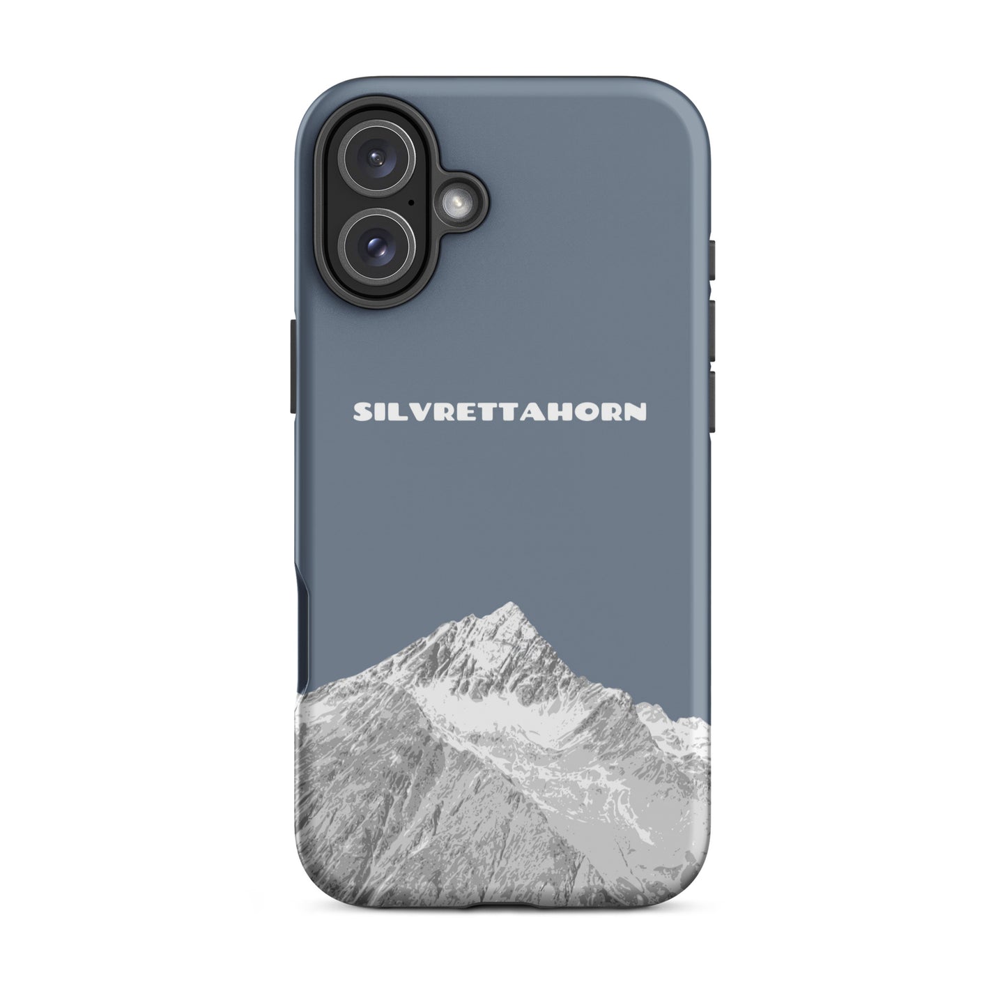 iPhone Case - Silvrettahorn - Schiefergrau