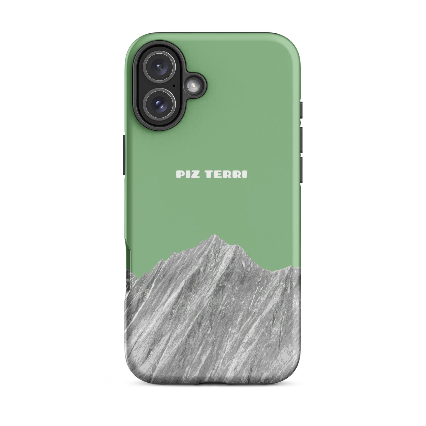 iPhone Case - Piz Terri - Hellgrün