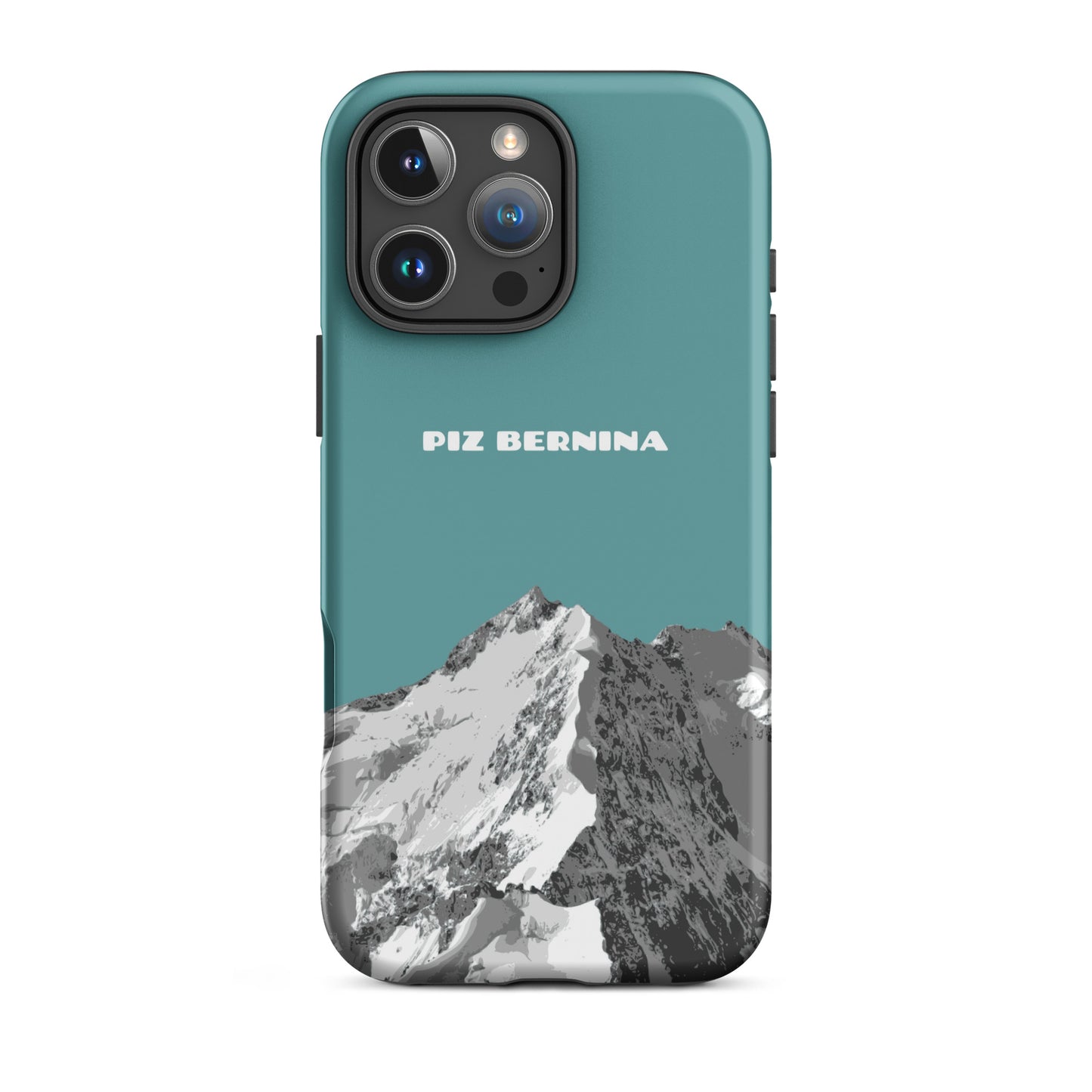 iPhone Case - Piz Bernina - Kadettenblau
