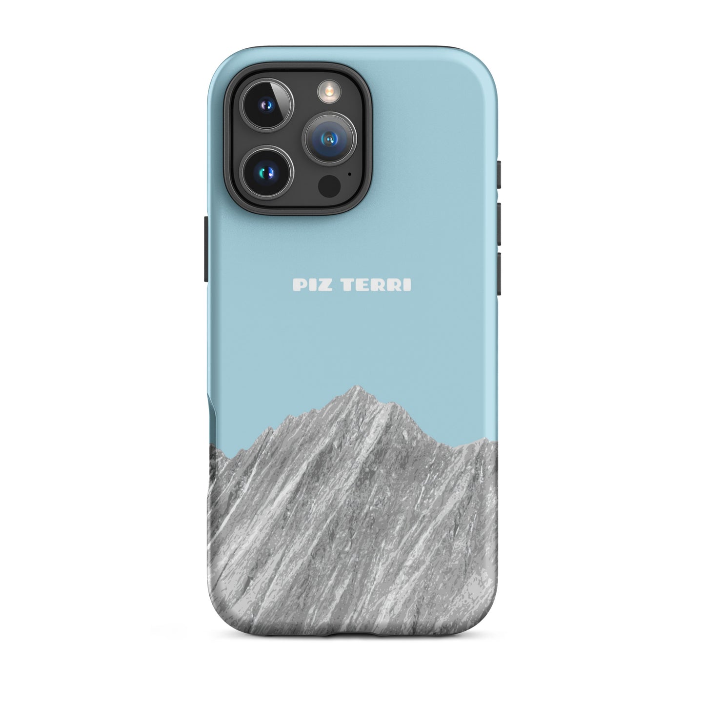 iPhone Case - Piz Terri - Hellblau