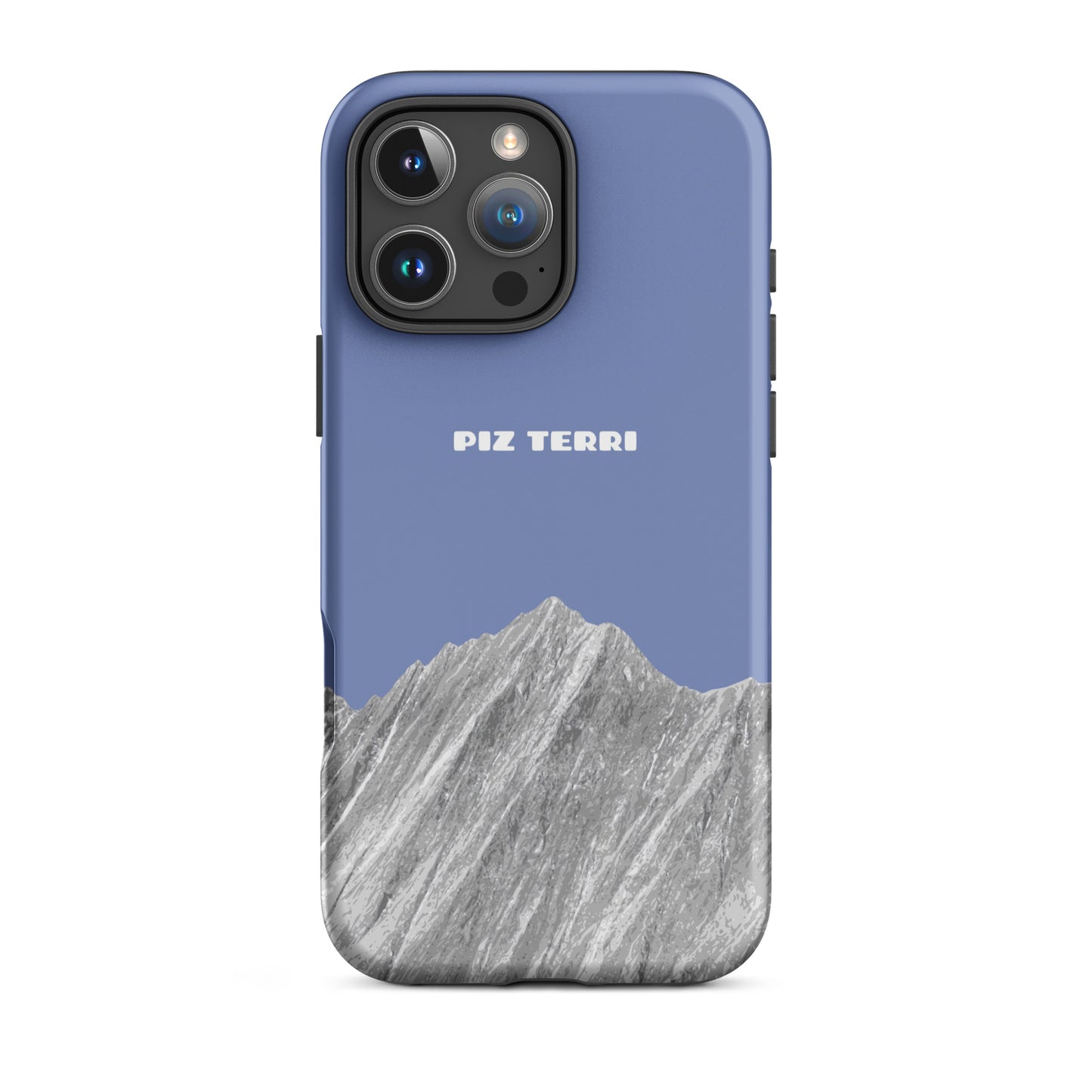 iPhone Case - Piz Terri - Pastellblau